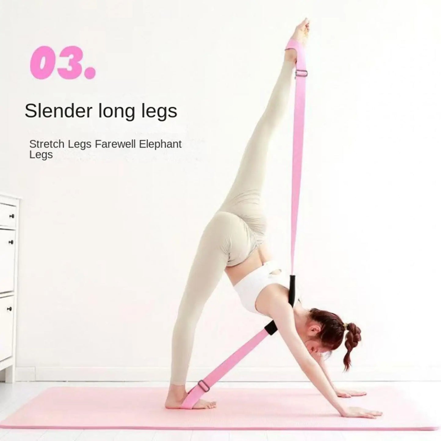 Elastic Resistance Bands For Exercise Strength Straps Yoga Band For Athletes Seniors Adults Home Workout Exercise Pilates