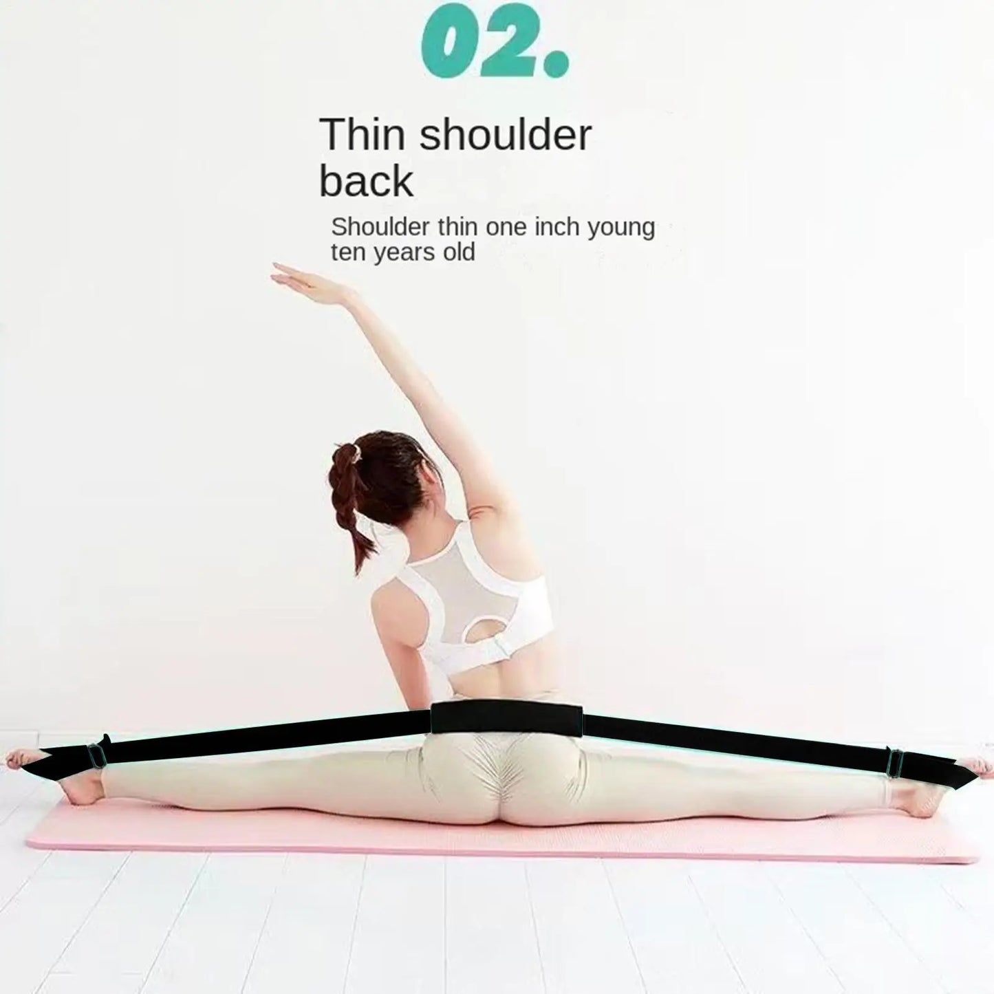 Elastic Resistance Bands For Exercise Strength Straps Yoga Band For Athletes Seniors Adults Home Workout Exercise Pilates